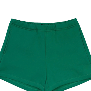 <b>Womens</b> Folded Hem Sweat <b>Shorts</b> Elastic Waist Side Pockets Relaxed Fit <b>Short</b> Length Casual Custom Wholesale Manufacturer Supplier - Product Image 4
