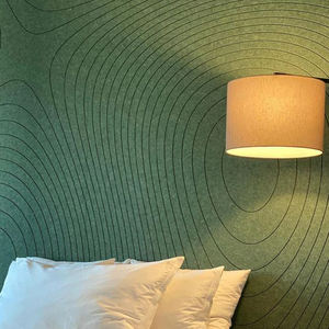 OEKO Sertifikalı Koyu Gri Yüksek Yoğunluklu 24MM Kalınlığında Ses Emici Gürültü Azaltıcı Duvar Tavan PET Akustik Panel Ses Yalıtımı - Product Image 2