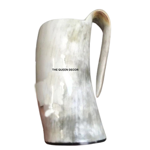 Dispensador de Agua Vikingo Vintage de Cuerno, Jarra de Lujo Única e Inspirada en la Naturaleza, con Jarra de Cuerno Resistente - Product Image 3