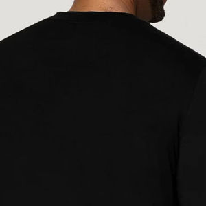 Ensemble d'uniformes médicaux pour hommes de qualité supérieure, t-shirt à manches longues noir à col rond, sous-vêtement médical pour hôpital - Product Image 4