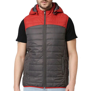 Nouveau Gilet Chauffant Homme 2026 en Toile Légère Imperméable et Cuir PU Écologique, Sur Mesure, Haute Qualité, Vente en Gros - Product Image 1