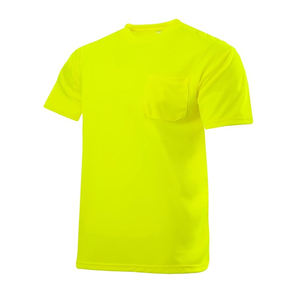 Camisetas de Seguridad para Hombre, Manga Corta, Transpirables, Ropa de Trabajo, Logotipo Personalizable, Hechas de Poliéster - Product Image 2