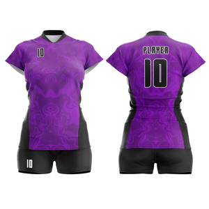 Top Trending Women Volleyball Uniform Quick Dry Sparkle Print Custom Sublimation Short Sleeve Jersey Shorts Set - Product Image 4