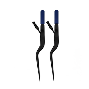 Pinzas Bipolares Rectas de Acero Inoxidable, Longitud de Trabajo 100 mm (4), Pinzas Bipolares Aisladas con Forma de Bayoneta - Product Image 6