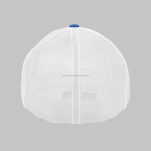 Casquette de camionneur 5 panneaux personnalisée en sergé de coton noir de haute qualité avec logo brodé OEM en gros - Product Image 4