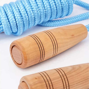 Corde à sauter unisexe personnalisable avec logo, en caoutchouc et plastique, pour entraînement, corde à sauter ajustable avec capteur pour l'exercice - Product Image 3