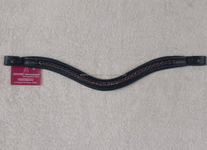 Diamantes de imitación de cristales de banda de ceja de caballo de cuero de alta calidad | brida de equipo de caballo | banda de ceja de brida de caballo de equipo de caballo - Product Image 3