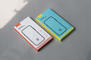 Customized retail display packaging <b>box</b> for mobile phone cases, paper packaging <b>box</b> with transparent window. - Product Image 6