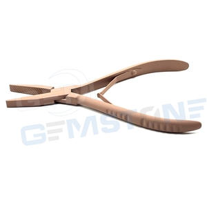 Alicates Profesionales de 7 Pulgadas para Extensiones de Cabello, con Dientes Planos Dentados en el Interior, de Acero Inoxidable, para Micro Anillos y Nano Anillos - Product Image 5