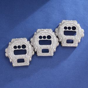 DW6900 Custom Bling Iced Out <b>Watch</b> Heavy Metal <b>Case</b> Hip Hop Streetwear Diamond Style Statement <b>Watch</b> for GSHOK <b>WATCH</b> Men - Product Image 5