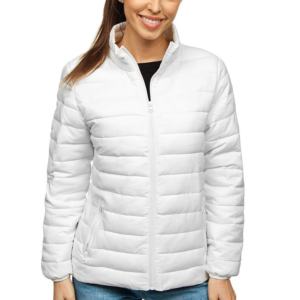 Ventes chaudes, manteau d'hiver chaud à bulles, fabricant de vêtements, veste matelassée à capuche personnalisée pour femmes - Product Image 3