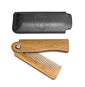 Peine de Madera Natural para el Cabello, Nuevo Diseño de Moda, Peine 100% de Madera Hecho a Mano, Diseño Antiguo, para Salón y Viajes, Precio Bajo - Product Image 6