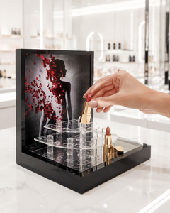 Nuevo diseño, Ilumina tu maquillaje minorista con vitrinas y vitrinas de cosméticos acrílicos - Product Image 6