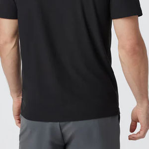 Camiseta con Cuello Camisero y Logotipo Bordado, Diseño de Color Sólido, Camiseta Casual para Hombre con Logotipo Personalizado, Camiseta Premium para Hombre - Product Image 5