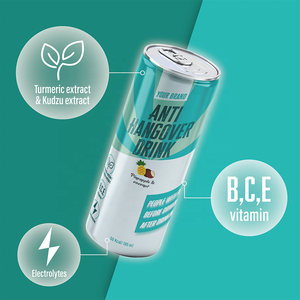 [Muestra de Envío Rápido] Servicio de Producción Directa de Suplemento Nutricional Líquido de Marca Privada, Bebida Anti-Resaca AHD - Product Image 2