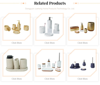 Distributeur de savon cylindrique en résine écologique, accessoire de salle de bain pour la maison et l'hôtel
