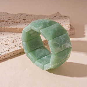 Bracelets en résine faits à la main, accessoires de mode haut de gamme pour femmes, qualité d'exportation en gros, modèle TCE Tce00 - Product Image 1