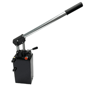 Pompe hydraulique à double action pour usage extérieur avec port NPTF de 3/8 po et poignée en acier de 21 po - Product Image 1