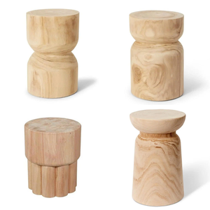 Sustainable Wooden <b>Stool</b> Natural Timber Seating Furniture Vietnam Handmade Wooden <b>Stool</b> Wholesale Furniture Supplier OEM ODM - Product Image 2