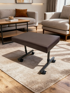 Reposapiés Móvil con Ruedas y Taburete para Oficina y Sala de Estar - Product Image 6