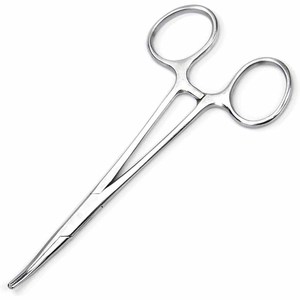 Stainless Steel fly fishing forceps locking clamp hook remover scissor <b>plier</b> - Product Image 1
