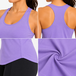 woman tank <b>top</b> lightweight breathable construction flexible fit designed for sports gym <b>walking</b> travel and casual daily outfits - Product Image 6