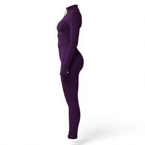 Mono Deportivo Largo para Mujer, Sin Mangas, Elástico, Ajustado al Cuerpo, de Una Pieza, para Gimnasio, Entrenamiento, Ejercicio, Yoga y Deportes - Product Image 2