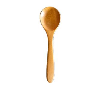 Cuchara Larga de Madera Estilo Coreano, Cuchara de Madera 100% Natural con Mango Largo para Sopa, Cocina, Mezclar, Servir y Remover - Product Image 1