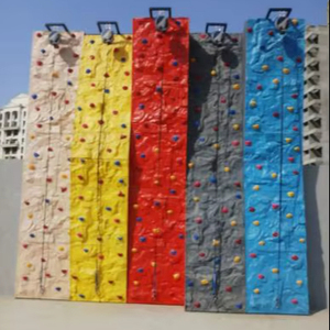 Pared de Escalada de Fibra de Vidrio 4x4 Única para Interiores/Exteriores, Parque de Aventuras Modular, Educativo para Niños y Adultos, Guardería, Casa de Juegos Deportiva - Product Image 1