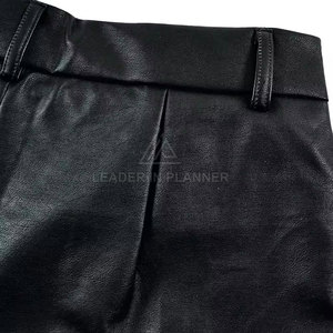 Pantalones Cortos de Cuero Casuales para Hombre, Uso en Exteriores, Precio al por Mayor, Logotipo Personalizado, Ligeros, Hechos en Pakistán - Product Image 6