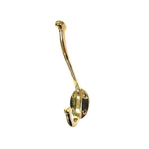 Antique Brass <b>Wall</b> <b>Hooks</b> Rustic Bathroom Hanger Durable Mounted Rack For <b>Keys</b> Bags Robes Bedroom Organization Solutions - Product Image 1