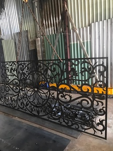 Panel de Cerca Metálica Decorativa Moderna, Panel de Cerca para Jardín Cortado con Láser, Panel de Cerca CNC Personalizado para Exteriores, Pantalla de Privacidad de Acero, Vietnam - Product Image 3