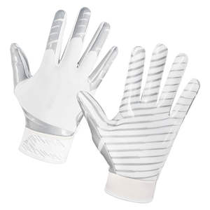 Guantes de Fútbol Americano Profesionales de Piel Sintética de Látex con Logotipo Impreso de Moda, de Primera Calidad, al por Mayor, para Adultos, Nuevo Diseño - Product Image 5