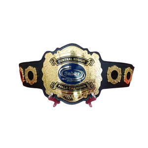 Ceinture de champion personnalisée Saber Healthcare pour la région centrale, trophée sportif de haute qualité - Product Image 1