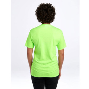 เสื้อยืดเจอร์ซีย์ส์ สไตล์ 50/50 ผ้าฝ้ายผสมโพลีเอสเตอร์ ซึมซับเหงื่อ สีเหลืองไอแลนด์  รับสกรีนโลโก้ แบรนด์ส่วนตัว พิมพ์ตามสั่ง - Product Image 5