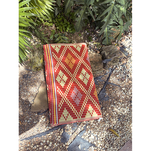 Bulk Manufacturer Selling Corrosion Resistant Outdoor Carpets Diamond Pattern 100% Polypropylene <b>Plastic</b> Jacquard Mat for Sale - Product Image 1
