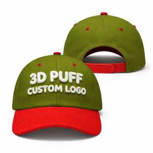 Casquettes streetwear personnalisées, dos en mesh respirant, séchage rapide, style snapback réglable, casquettes de baseball, impression 3D en relief - Product Image 5