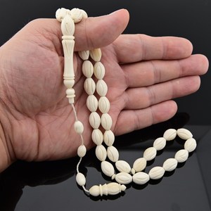 Artisan Crafted Bone Tasbih 99 <b>Beads</b> Muslim Religious Gift Item - Product Image 6