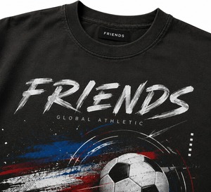 เสื้อยืดโอเวอร์ไซส์สีดำสำหรับผู้ชาย แขนสั้น ผ้าคอตตอนเจอร์ซีย์ สไตล์ลำลอง พิมพ์ลาย HD ด้านหน้า คอกลม ระบายอากาศได้ดี แห้งเร็ว ป้องกันรังสียูวี - Product Image 2