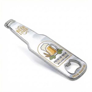 Manufacturer Custom German Beer Festival Souvenir Zinc Alloy Durable & Portable Flat Shape Bottle Shaped Beer <b>Openers</b> - Product Image 3