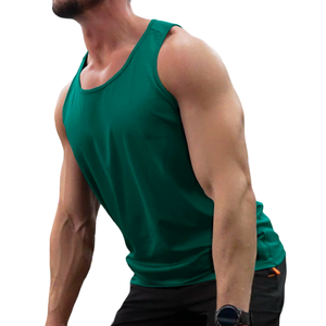 New Professional Tank Top For Men's Double Stitching Cotton Easily Wear Premium Design Tank Top For Men's - Product Image 2