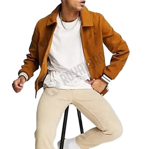 Sweat-shirt universitaire en chenille avec patch, neuf, veste de baseball personnalisée, en cuir de vache imperméable, 100 % coton - Product Image 5