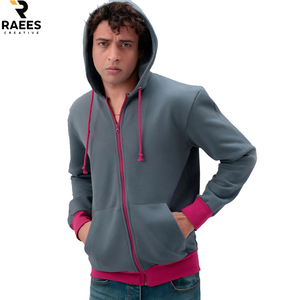Sweat à capuche zippé pour homme et femme, style streetwear, super doux, en molleton épais, sweat à capuche zippé en tissu éponge épais, coupe oversize, fermeture éclair intégrale - Product Image 6