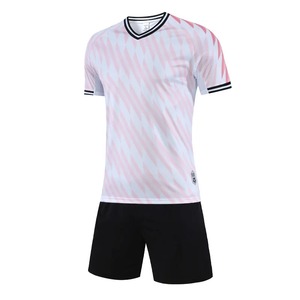 Conjunto de Camiseta de Fútbol para Hombre, Verde Menta, Cuello en V, Manga Corta, Impresión Sublimada, Absorbe la Humedad, Corte Regular, para Todas las Temporadas, Ropa para Adultos - Product Image 6