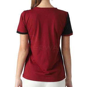 2025 Latest Design Women T-Shirt Good Quality Causal Wears T-Shirts Cotton Women T-Shirt For Sale - Product Image 2