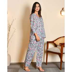 Ensemble décontracté pour femmes en coton respirant et en velours côtelé pour le printemps/été, taille XS - Product Image 4