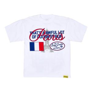 Camisetas al por mayor de moda con estampado de diamantes mixtos, estilo retro Y2K, de algodón, para ropa urbana, de tela gruesa - Product Image 4