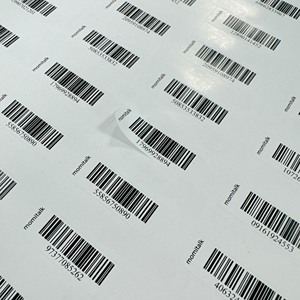 Etiquetas de Papel Sin Recubrimiento Hechas a Medida, Hoja de Etiquetas de Papel Laminado, Etiqueta Impresa con Logotipo OEM ODM, Fábrica en Vietnam - Product Image 2