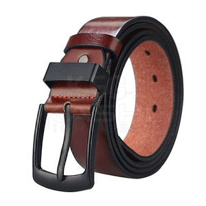 Cinturón de Cuero Vacuno para Hombre, Estilo Moderno, con Hebilla de Cobre, Alta Calidad, Garantía de Durabilidad y Comodidad para Uso Casual - Product Image 6