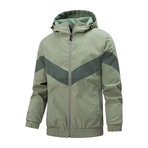 Mens Fashion Windbreaker <b>Jacket</b> Windproof Waterproof Soft Shell Rain Outdoor Outerwear Custom Hooded Winter Waterproof Running - Product Image 6